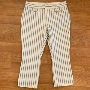 Anthropologie slim fit cropped trouser